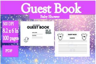 Baby Shower Guest Book: Ready-to-Publish KDP Asset