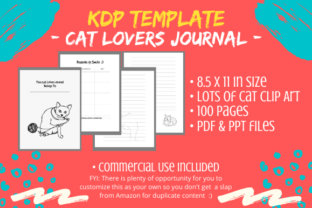Creating Unique Low Content Books with the Cat Lovers Journal Diary KDP Interior