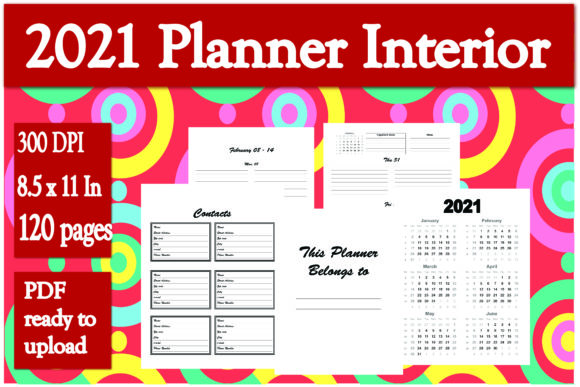 Evaluating the 2021 Planner Interior for Self-Publishing