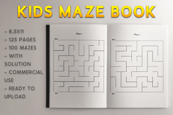 Evaluating the Kids Maze Book KDP Template for Self-Publishing