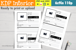 Gardening Journal Printable Interior: Streamlining KDP Publishing Workflows