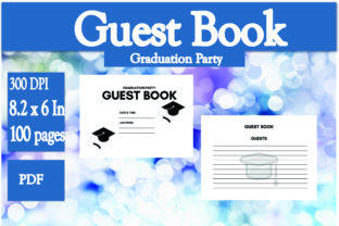 Graduation Party Guest Book: Ready-to-Print Template