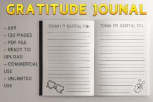 Gratitude Journal KDP Template: No Bleed Design Guide