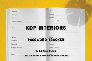 KDP Password Tracker in 5 Languages: A Practical Resource for Global Organization