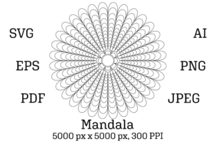 Mandala 04: Integrating High-Resolution Vector Assets into Commercial Creative Workflows