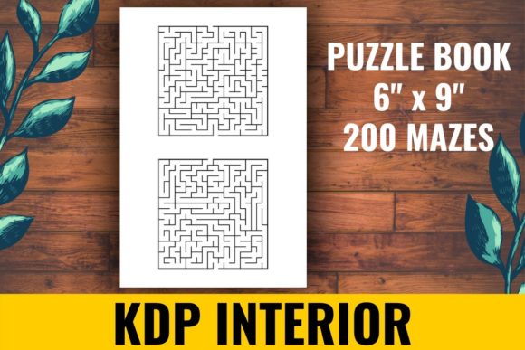 Streamlining KDP Publishing with a Ready-to-Upload 200 Mazes Puzzle Book